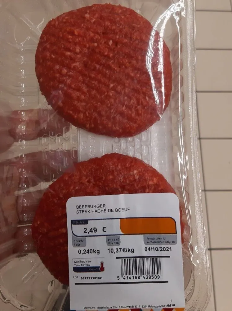 Steak haché de beauf