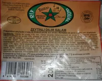 Mortadelle halal zeytinli dilim salam