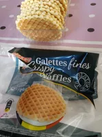 Galettes fines crispy waffles