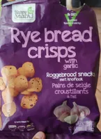 Rye bread crisps