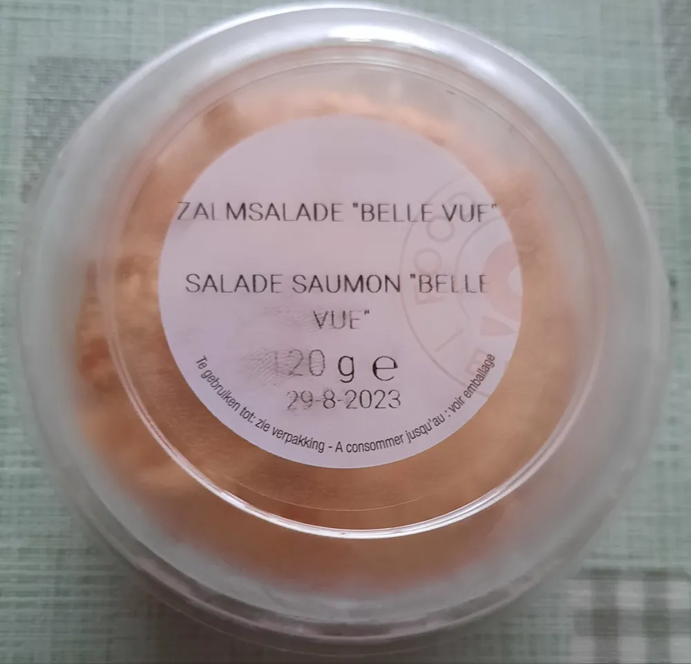 Salade de saumon belle vue