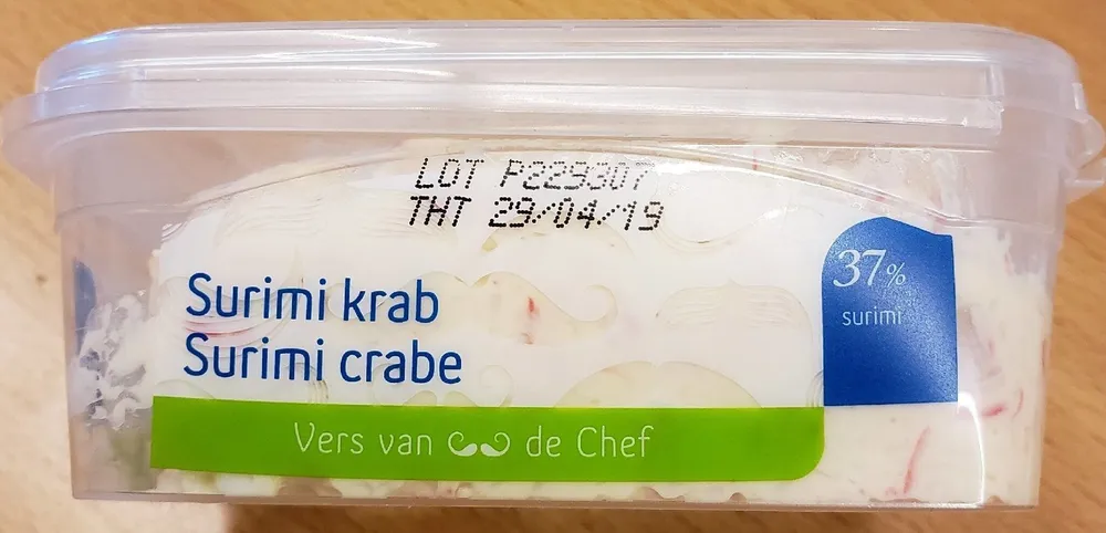 Surimi crabe