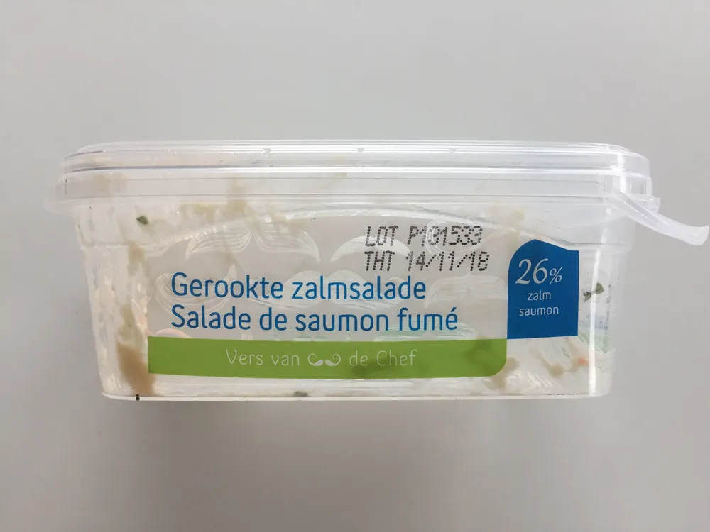 Salade de saumon fumé