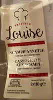 Cassolette aux scampis sauce tomate crème