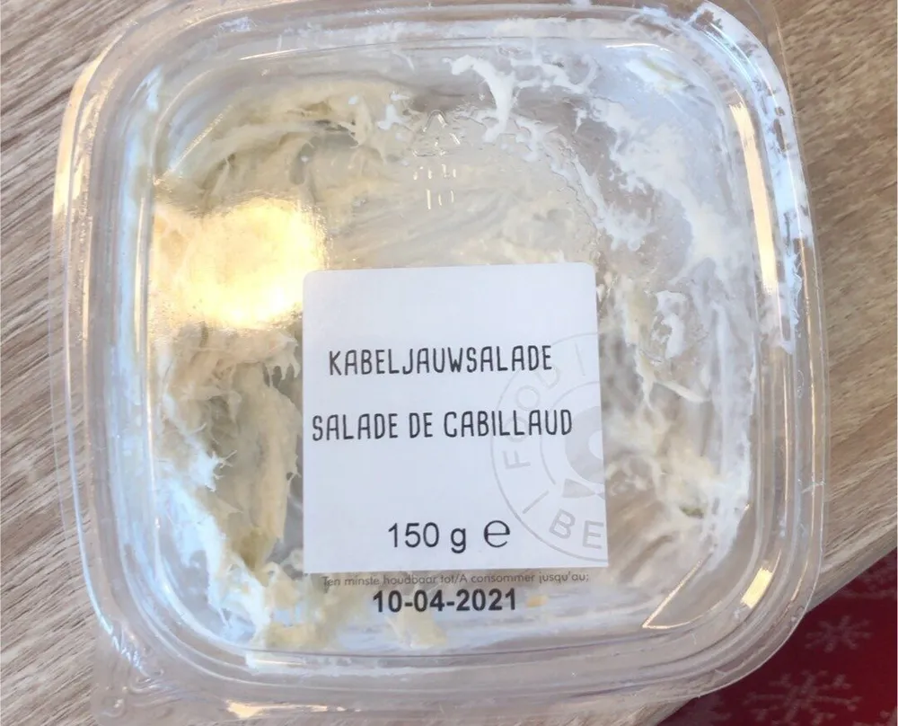 Salade de cabillaud
