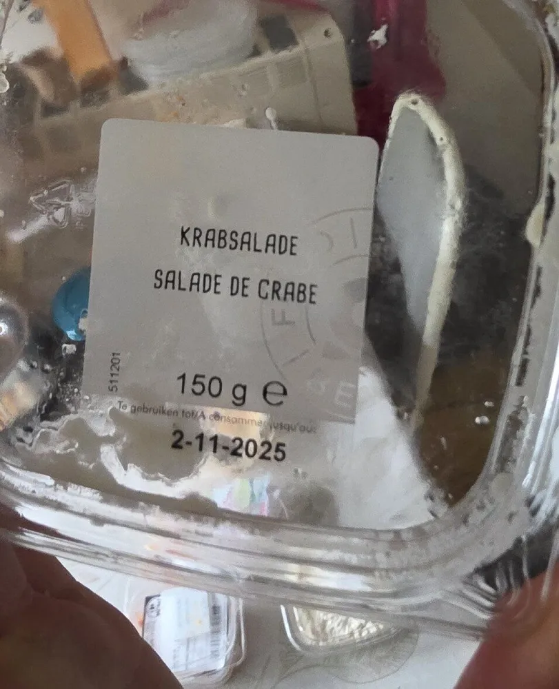 Salade crabe king