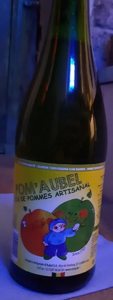 Jus de pomme artisanal