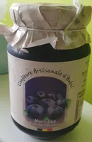Confiture artisanale d'Aubel Myrtilles