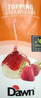 Topping strawberry