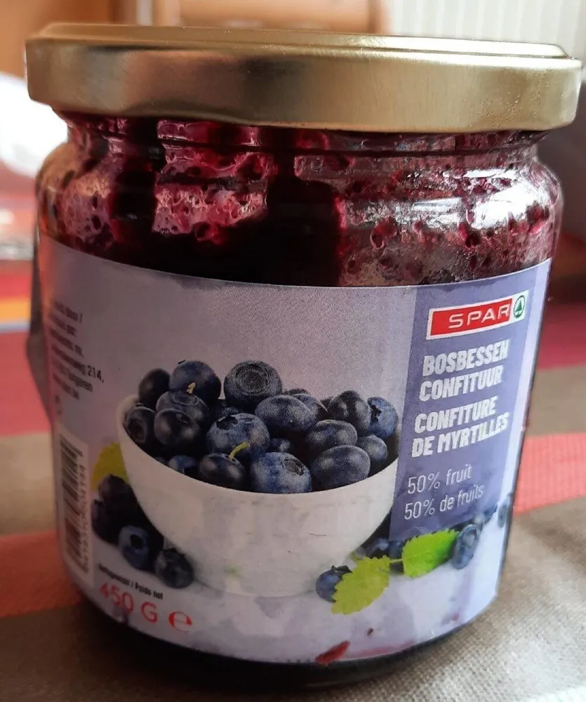 Confiture de myrtilles
