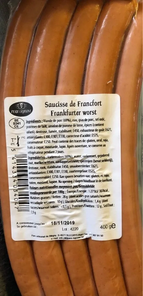 Saucisse de Francfort