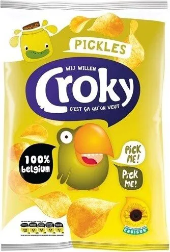 Croky Chips Pickles 100G