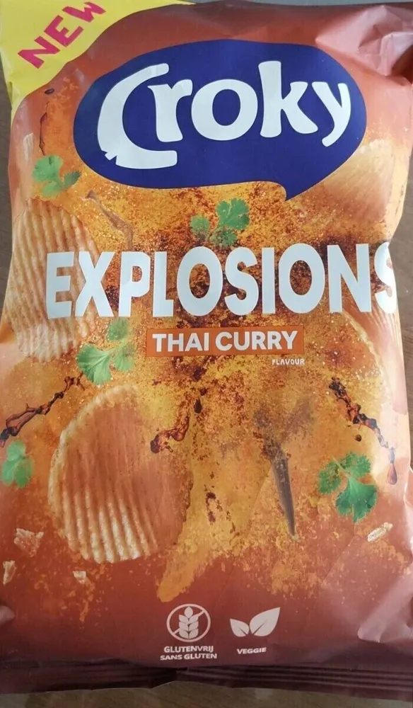 Croky explosions thai curry flavour
