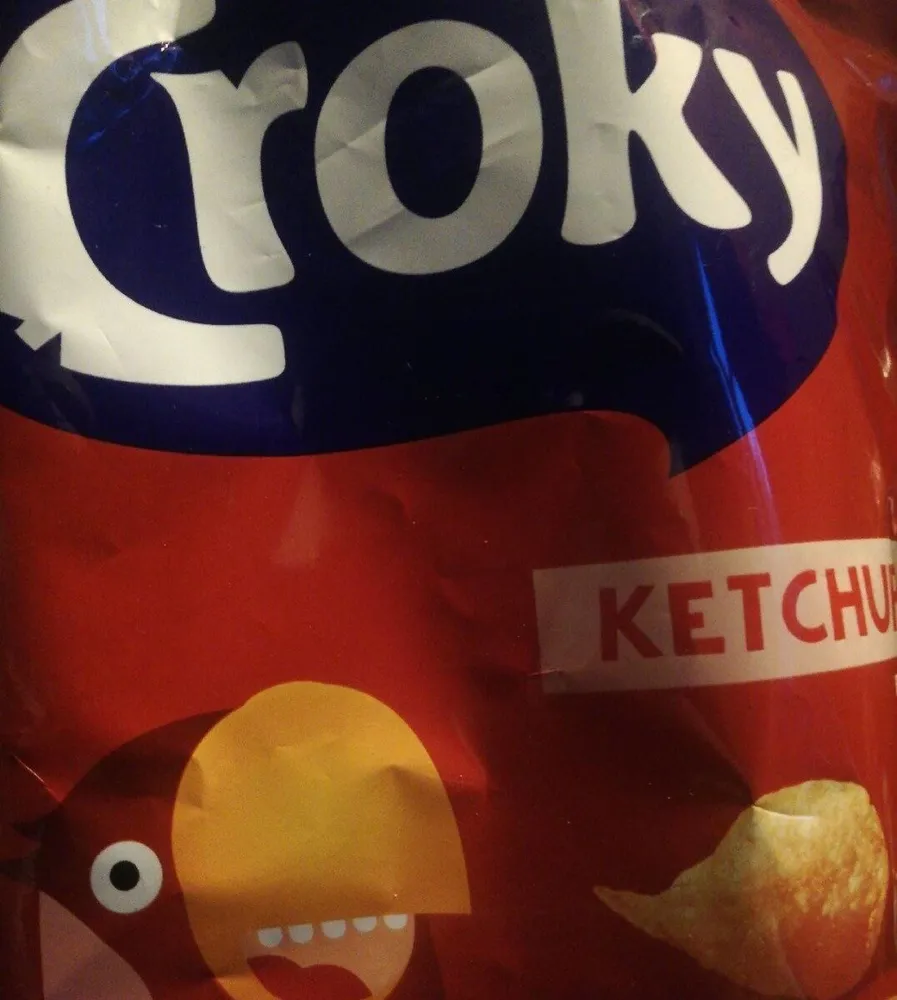 Chips ketchup