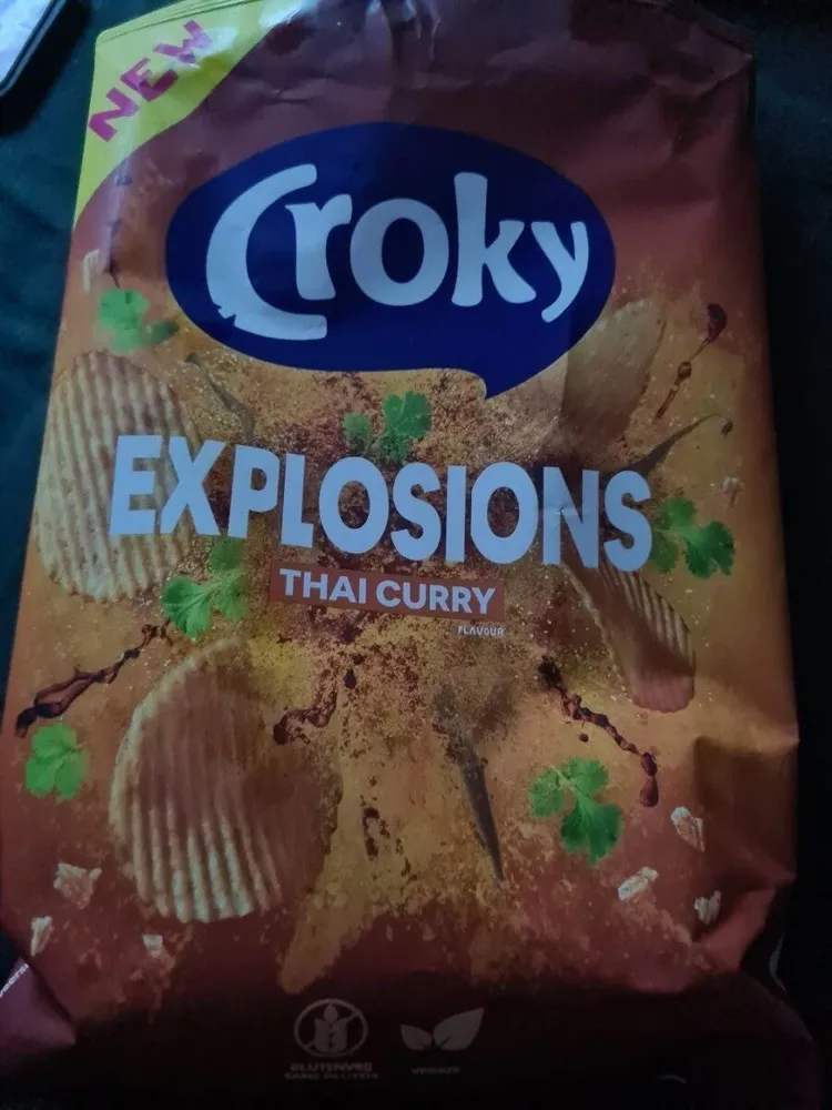 Croky explosion Thai curry