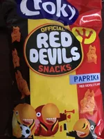 Official Red Devils snacks paprika
