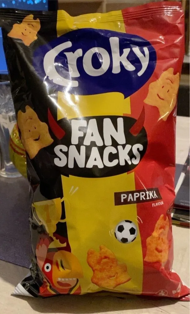 Fan snacks paprika