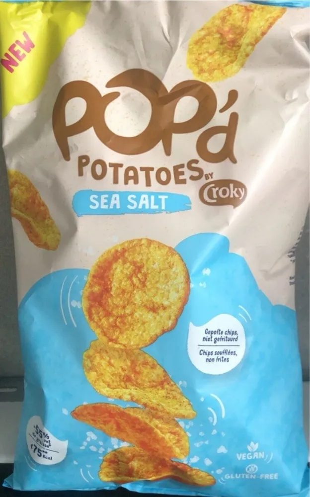 Pop'a Potatoes Sea Salt