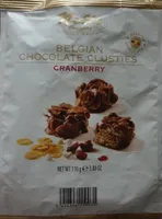 Belgian chocolate clusties