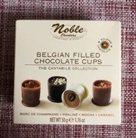 Belgian filled Chocolates cups