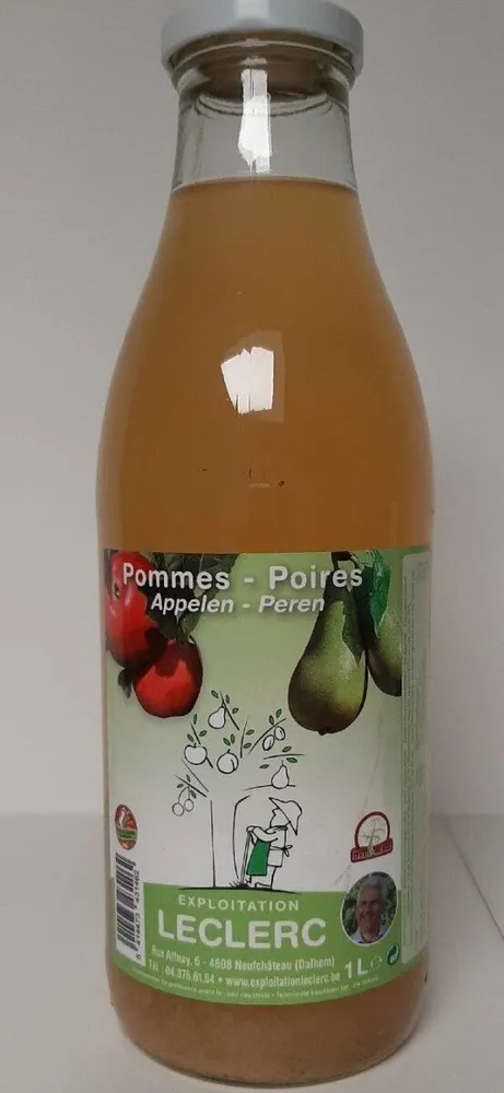Pommes poires