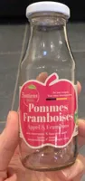 Jus pomme framboise