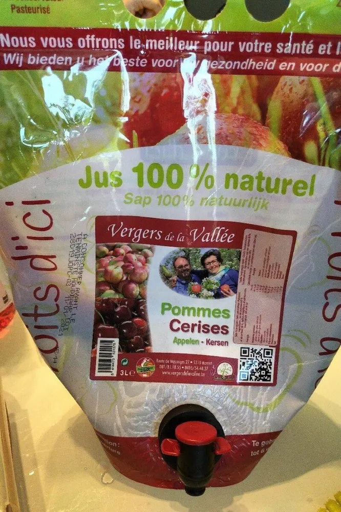Jus pomme cerise
