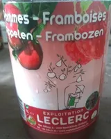 Pommes framboises
