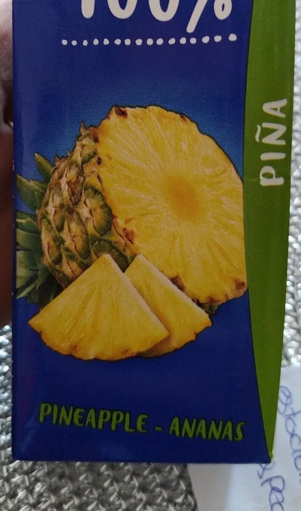 Zumo de piña