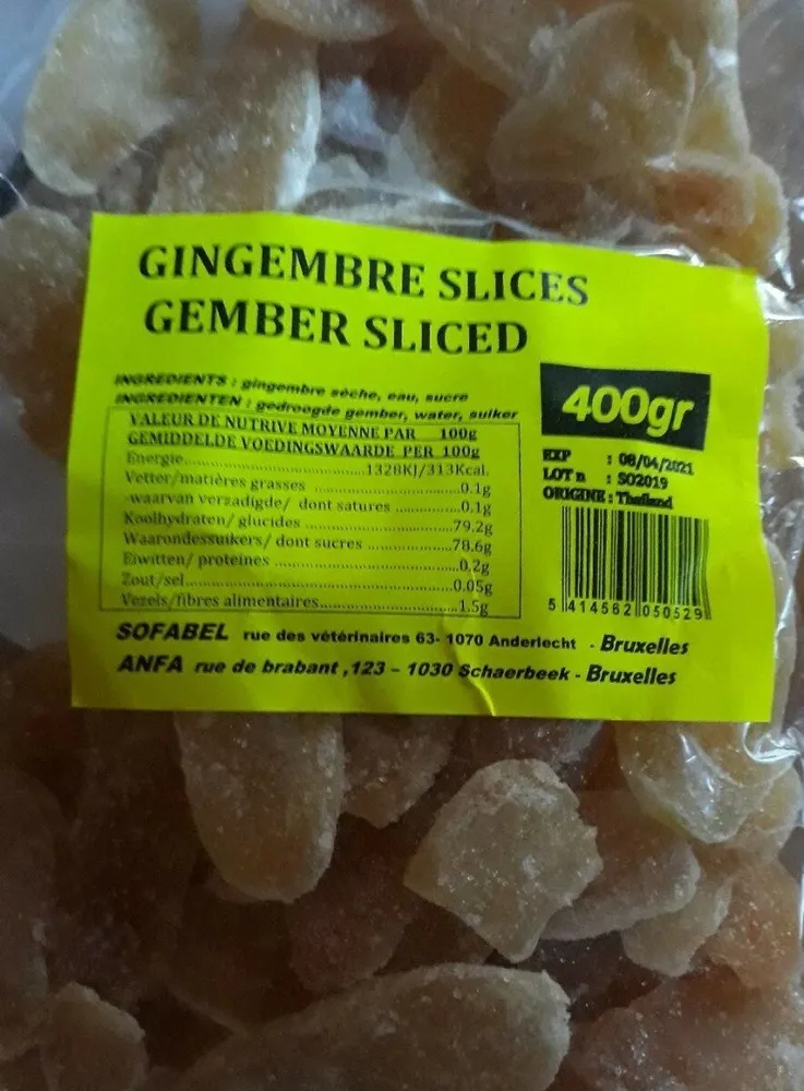 Gingembre slices