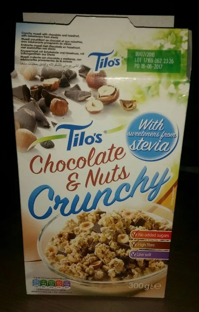 Chocolate & nuts crunchy