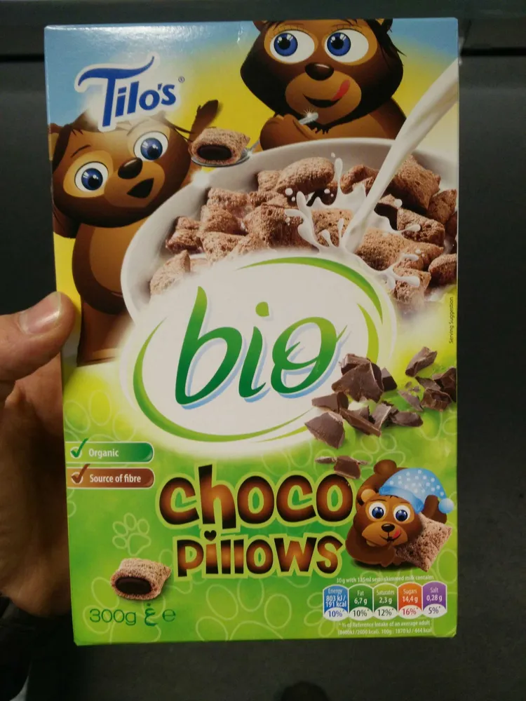 Tilo's Céréales Bio Choco Pillows