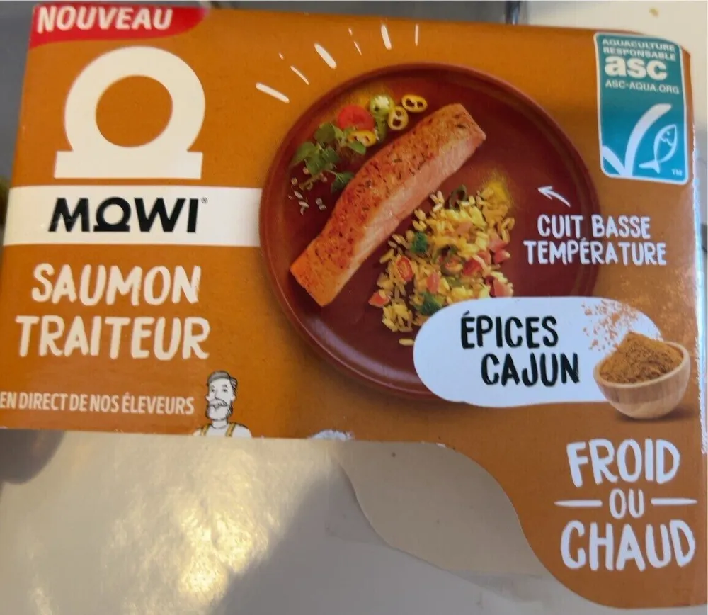 SAUMON TRAITEUR EPICES CAJUN