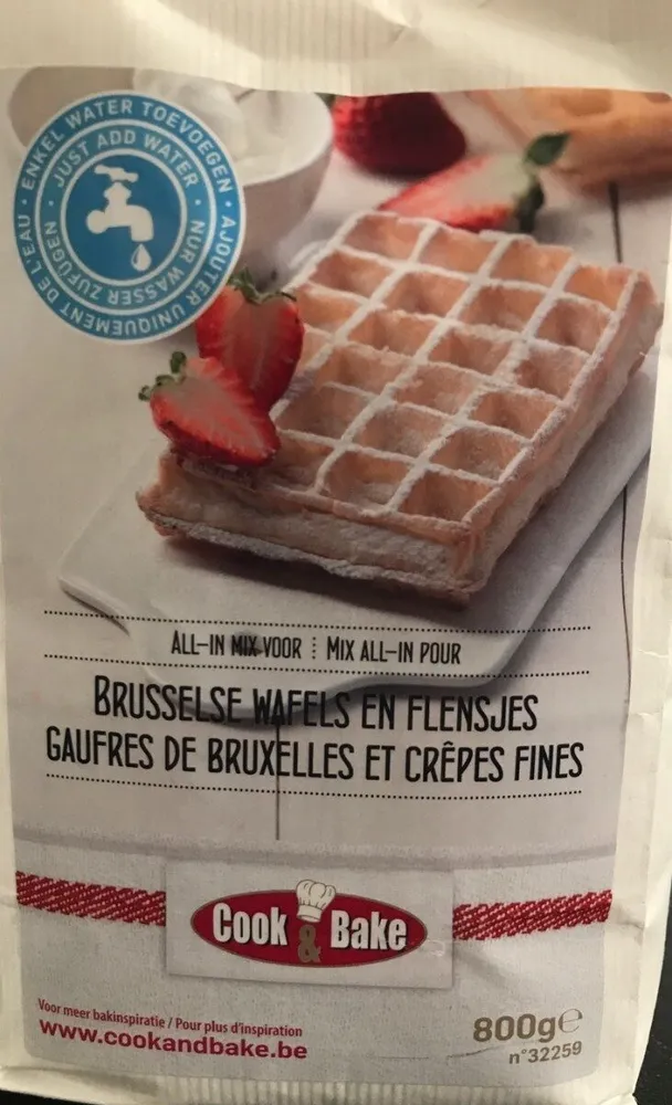 Gaufres de bruxeles et crepes fines
