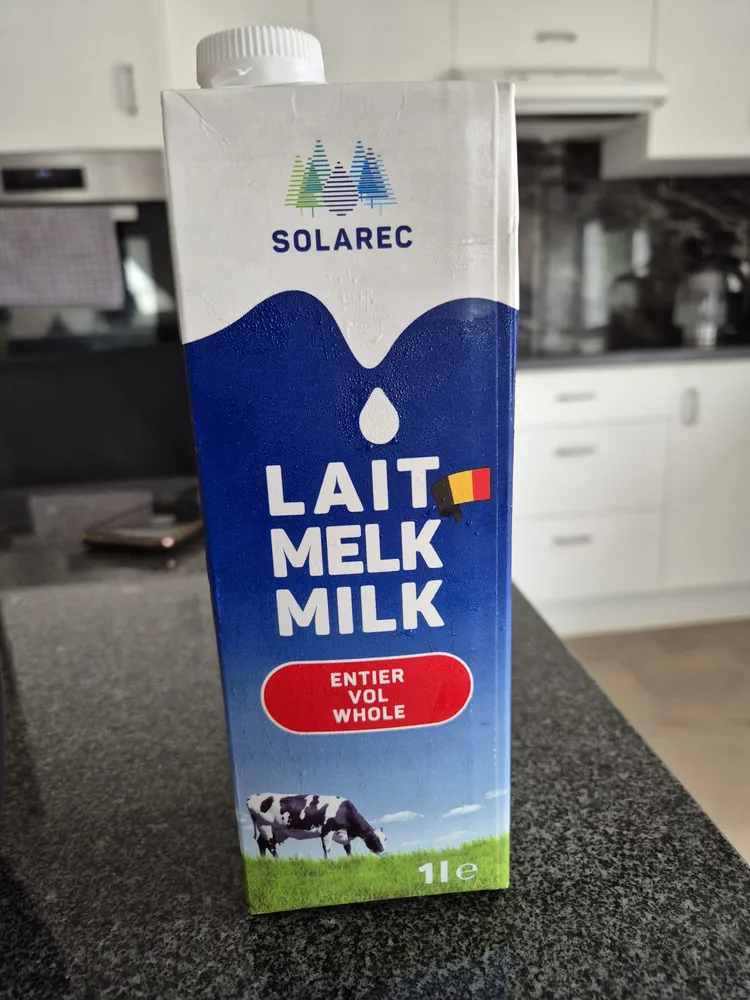 Lait entier / Volle melk / Whole milk