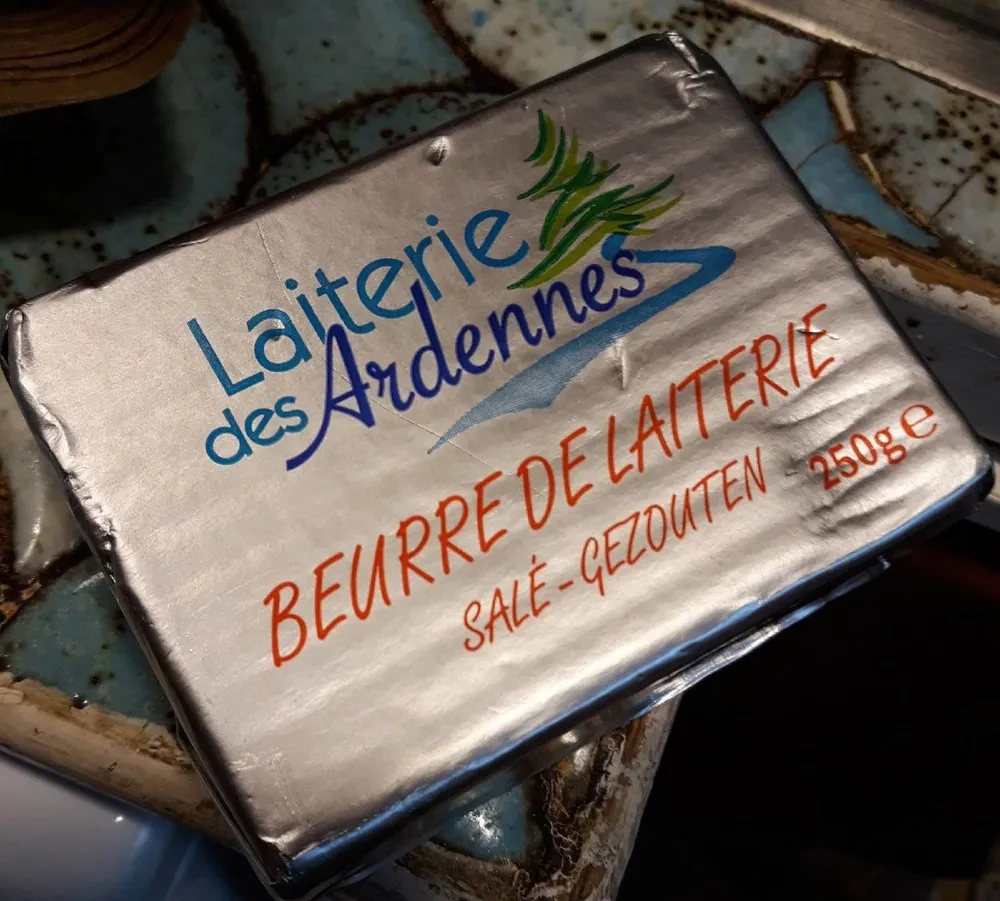 Beurre de laiterie salé