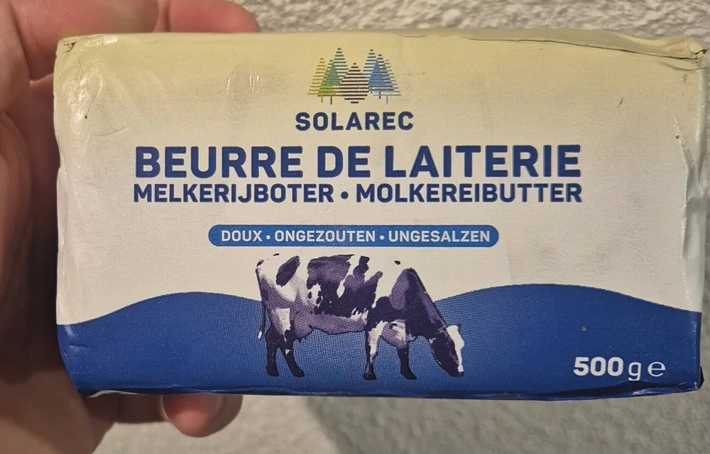 Beurre de laiterie