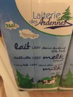 Lait Uht demi-écrémé