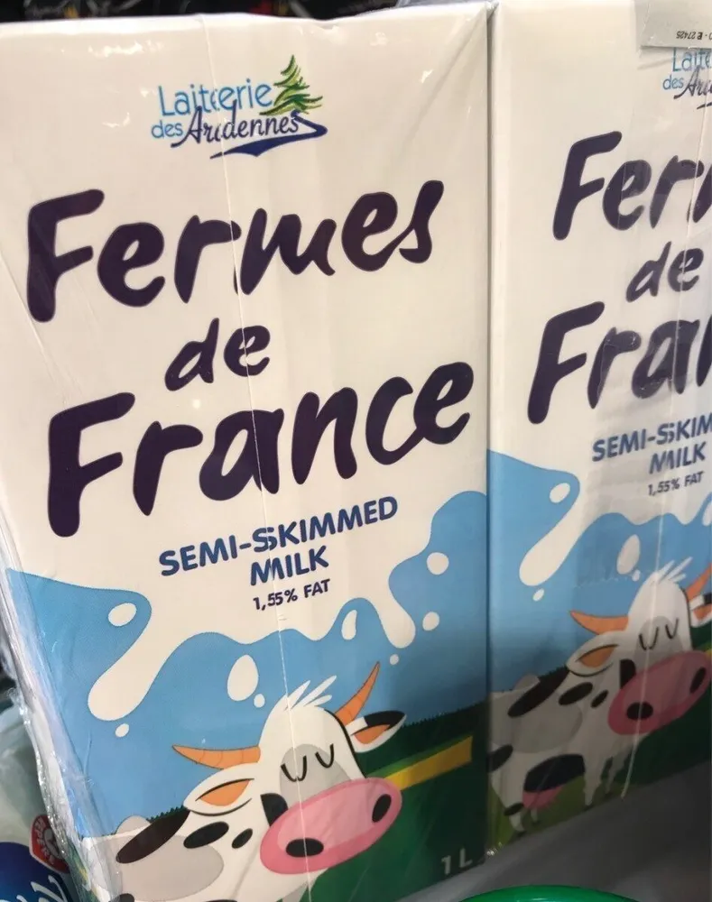 Lait demi-écrémé