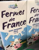 Lait demi-écrémé