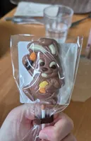 Sucette au chocolat