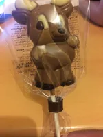 Chocolat au lait décoré