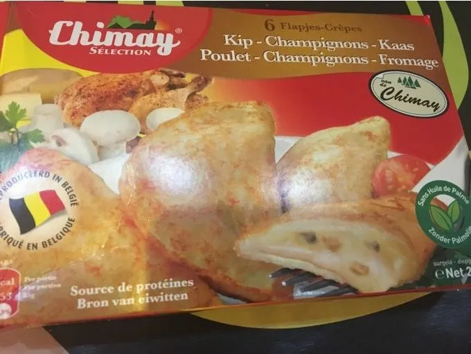 Crêpe Poulet, Champignon, Fromage
