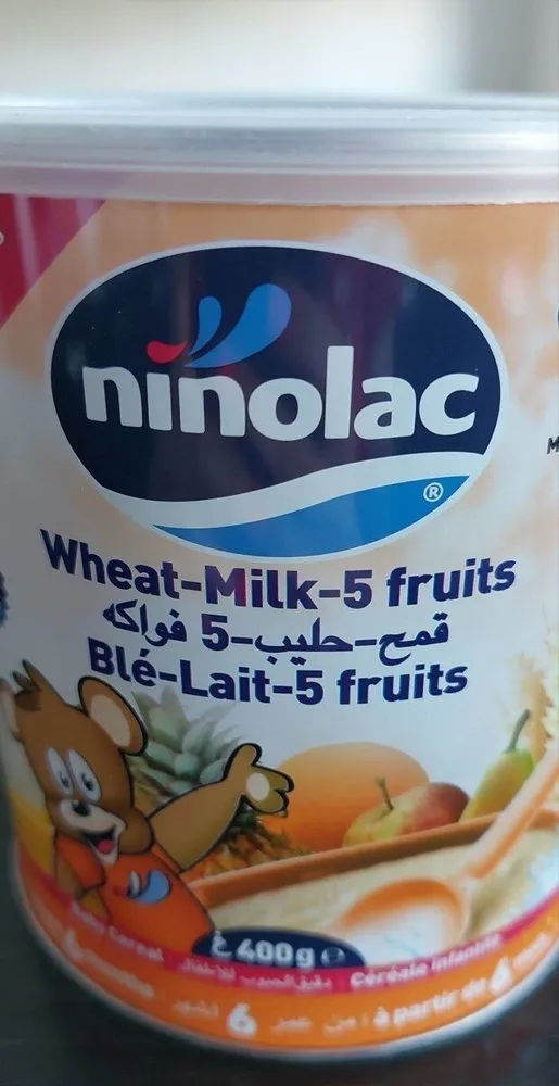 Ninolac blé lait 5 fruits