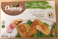 Crêpes surgelées jambon fromage BIO