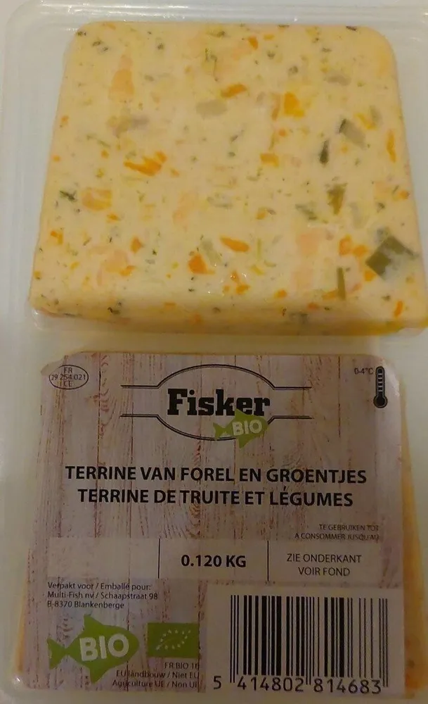 terrine de truite et légumes
