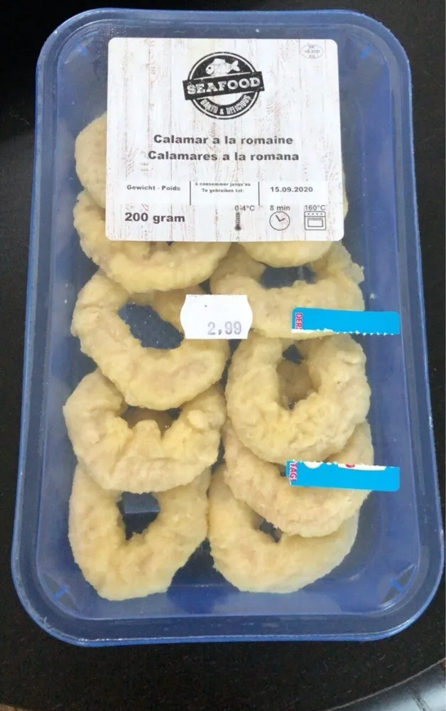 Calamar a la romaine