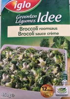 Brocoli sauce creme