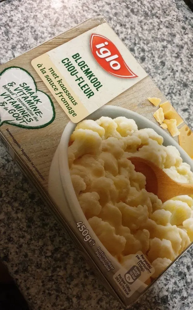 Chou-fleur sauce fromage