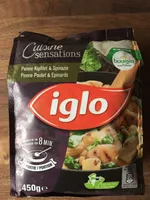 Penne Poulet et Épinards